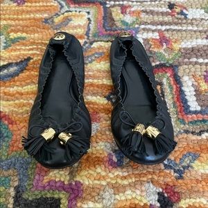 Tory Burch Leather Flat